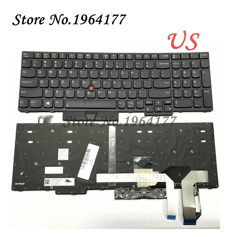

NEW English US backlit Keyboard for Lenovo FOR Thinkpad FOR IBM E580 L580 E585 keyboard with backlight