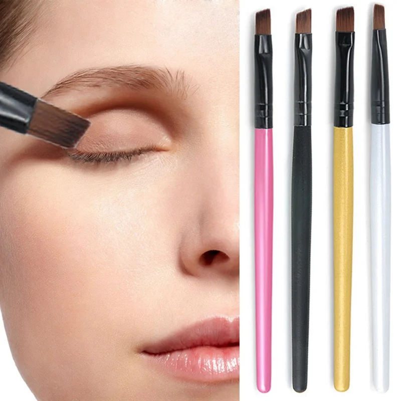 

1 Pcs Brush Eyeliner Eyebrow Brush Makeup Brushes Tool Angled Beauty Makeup tool Women Pro Cosmetics Make Up