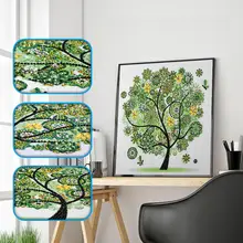 30x30 см Дерево вышивка крестиком холст для поделок Мозаика DIY