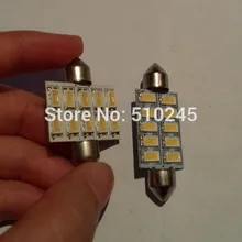 30x Белый DC12V авто светодиодная гирлянда света 31 мм C5W 10 SMD 5630 10 светодиодов фар лампы