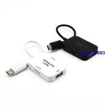 USB 3,1 Тип C штекер для USB2.0 порт и SD слот комбинированный разъем