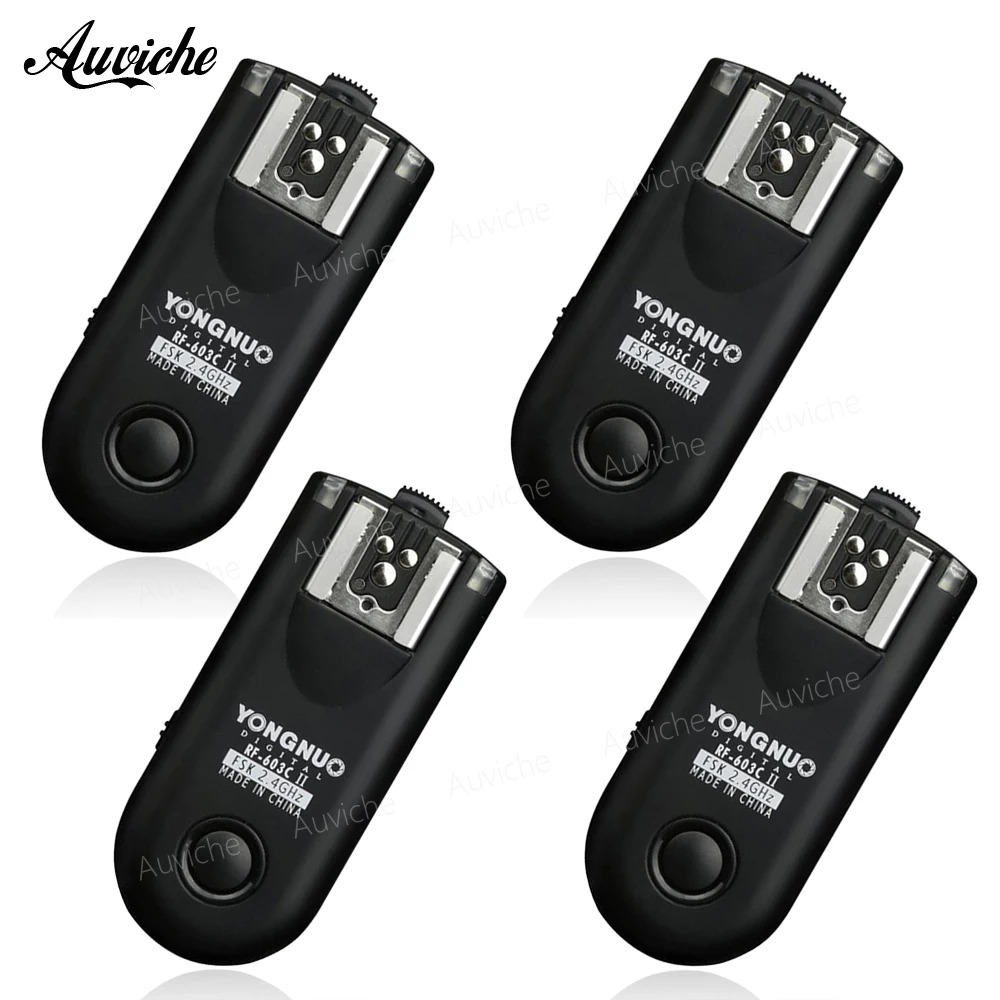 

ongnuo RF-603 II 2.4GHz Wireless Radio Remote Flash Speedlite Trigger for Canon Camera & yongnuo godox canon Flash Speedlite