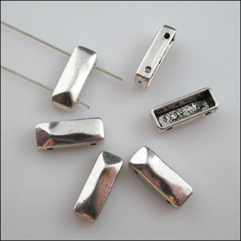 15 шт. тибетские серебряные подвески 7 х17 5 мм|beads charms|spacer barsilver bead charm |