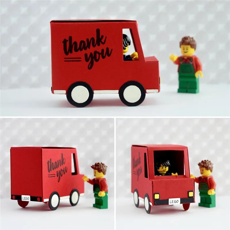 

DiyArts Track Metal Cutting Dies Christmas Gift Car for Scrapbooking Card Making Album Embossing Die Cut New Craft Cutting Dies