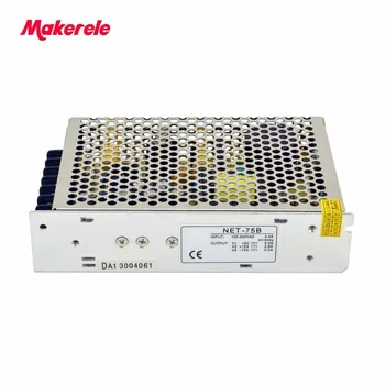 

Small Volume triple output Switching power supply ac to dc 75w net-75b 5V 12V -12V for LED Strip CNC 3D Print