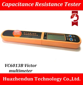 

FREE SHIPPING VC6013B SMD Smart Multimeter Diode Capacitance Resistance Tweezers Meter LCD Display