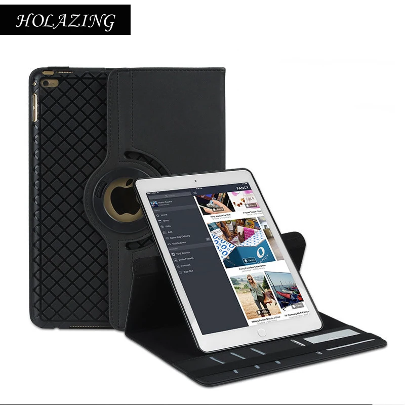 

Soft Drop Resistance Slim Fit 360 Degree Rostation PU Leather Case For iPad 2 3 4 Soft Silicone Interior Cover For iPad3 iPad4
