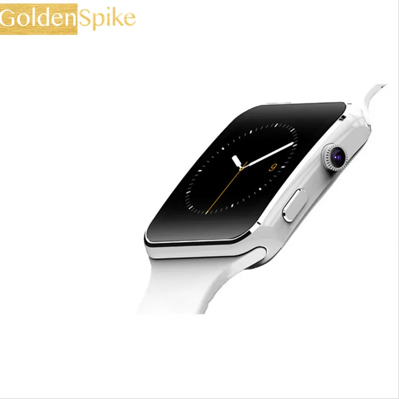 Модные часы Smart Watch X6 женские и мужские изогнутые Экран Bluetooth умные для iPhone Android