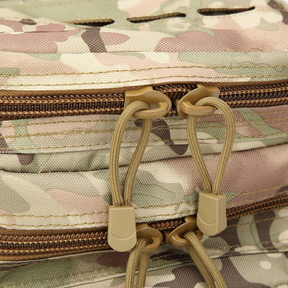 Тактический рюкзак, уличный камуфляжный рюкзак большой емкости, армейский Военный штурмовой мешок, многофункциональная сумка для рыбалки, охоты, кемпинга