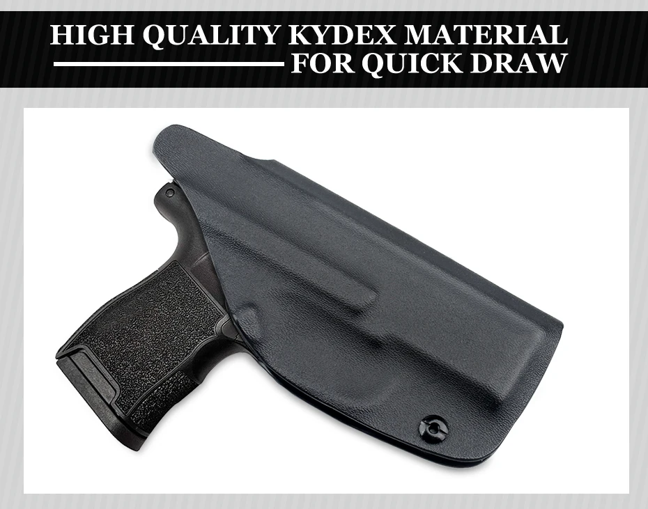 Vapanda Охота Kydex кобура черный пистолет кобура для Sig Sauer P365 IWB скрытые аксессуары для переноски Kydex кобуры