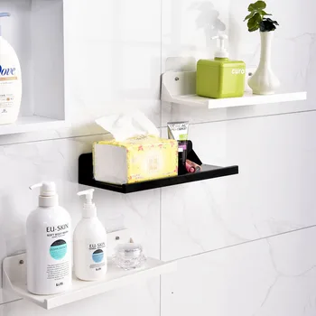 

Bathroom, Bathroom Rack, No Holes, Wall Hanger, Toilet Rack, Wash Table, Kitchen Suction Wall Type Shelf.