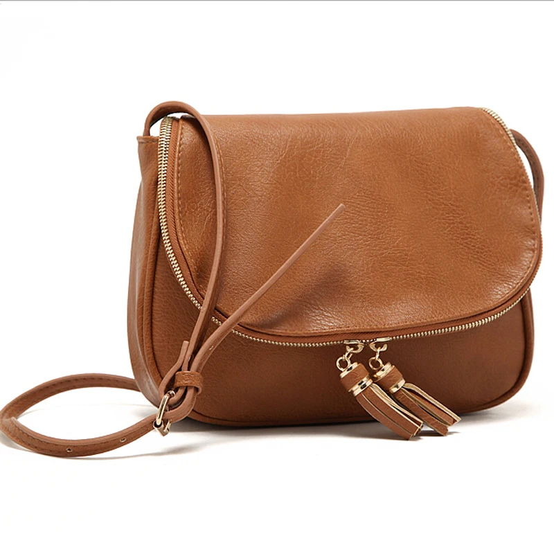Tassel Women Messenger Bags Designer Leather Handbags High Quality Tassel Women Messenger Bags Designer Leather Handbags High Quality Cross Body Shoulder Fashion Bag In Top Handle From