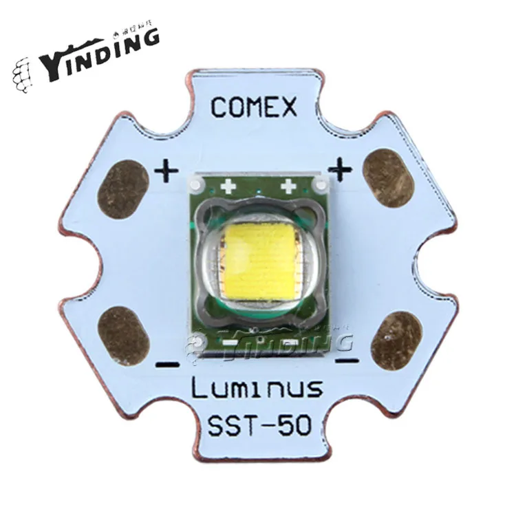 1 шт. Luminus SST-50 15 Вт высокое мощность светодиодный светильник шарик холодный белый/теплый белый/нейтральный белый наружные лампы и фонари фонарик фитиль