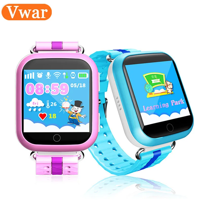 GPS WIFI Baby Smart Watch Q750 Q100touch screen SOS Call Location Device Tracker for Kid Safe PK Anti-Lost Monitor Q60 Q80 Q90 