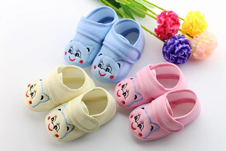 OKLADY/Обувь для новорожденных; милая хлопковая обувь для малышей; сезон весна-осень-лето; мягкая детская обувь для мальчиков; подошва; 3 месяца; детская обувь; ходунки для малышей