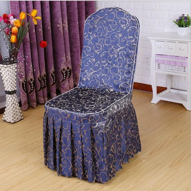 Buy 50pcs Jacquard chair cover polyester chaircovers