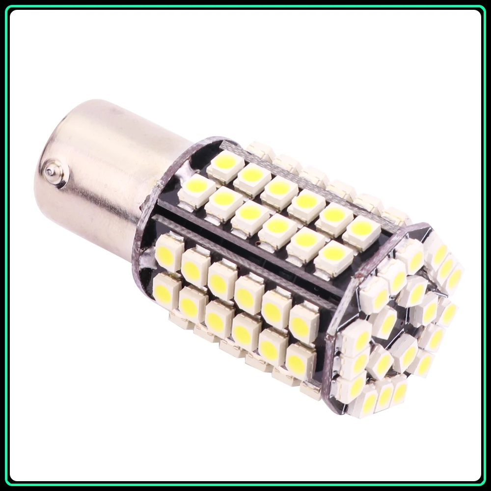 Carsty новый супер белый Ba15s 1156 Bay15d 1157 P21w 80 Smd 1210 светодиодный сигнал поворота Задний