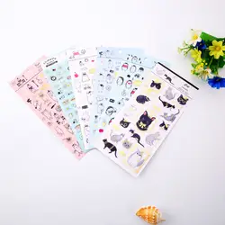 DIY Красочные животных kawaii наклейки дневник планировщик журнал Note Diary Бумага Скрапбукинг альбомы фотометка