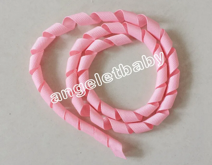 metal hair clips Curly Ribbon Tassel Loop Korker for Girl Women Hair Flower Bowknot Clip Corker Streamers Bobbles Ties Accessories 10pcs PD021 headbands for women