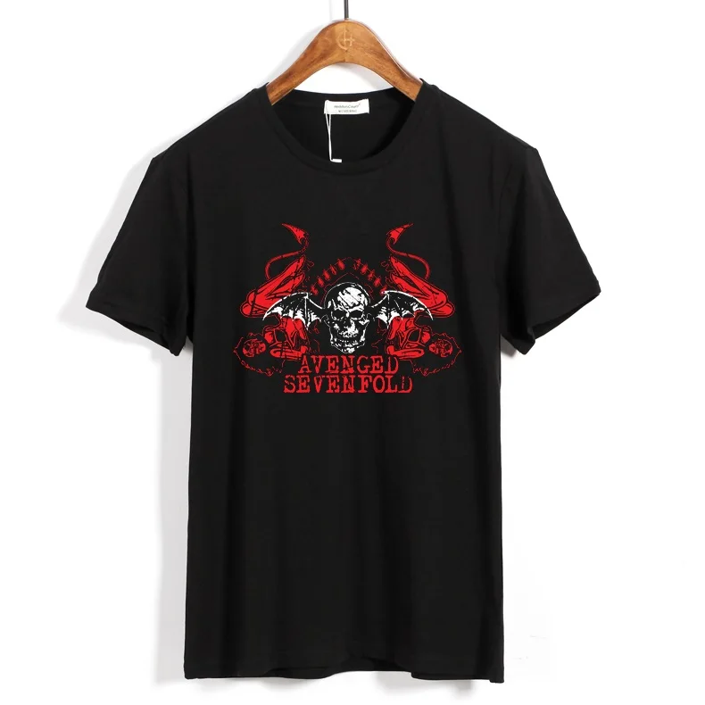 30 стилей Винтаж Avenged Sevenfold A7X рок брендовая рубашка 3D мужские майки фитнес панк, хард-рок тяжелый металлический Череп Демон Тройник - Цвет: 7