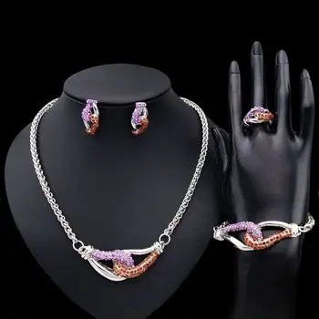 

Yulaili 2018 Jewellery Manufacturer Cubic Ladies Costume With Elegance and Graceful Jewelry Sets
