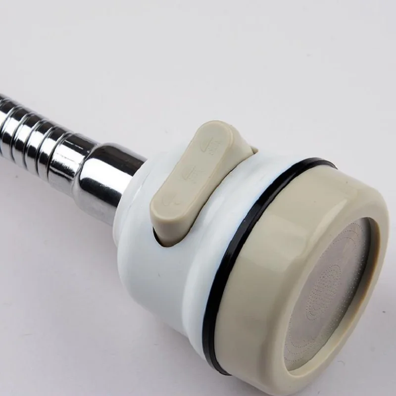 

360° Water Bubbler Swivel Head Kitchen Water Sprinkler Water Saving Nozzle Tap Adapter L