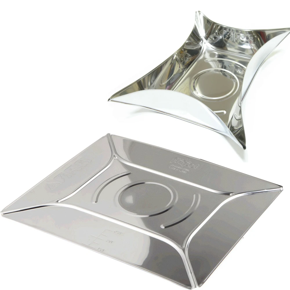 

Outdoor Camping Hiking Pinic Hard stainless steel FLAPOT pot Cookware Cooking Foldable Picnic Pan Pot