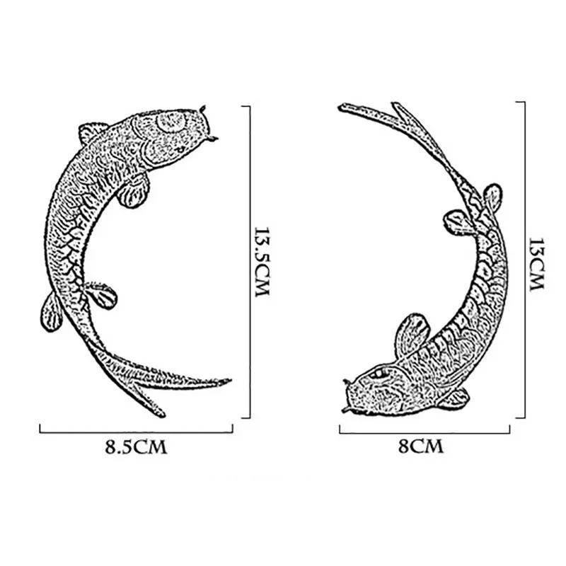 Тайчи Карп Рыба вышитые патчи полосатые наклейки для поделок классический этнический карп кои вышивка патчи аппликация на одежду