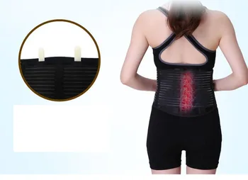 

Men And Women Neoprene Lumbar Waist Support Waist Trimmer Belt Unisex Exercise Weight Loss Burn Shaper Gym Fitness Belt