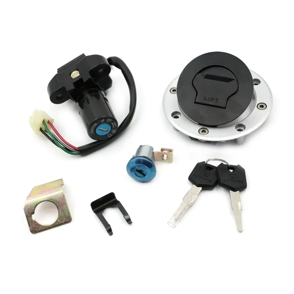 

Ignition Switch Lock Fuel Gas Cap Cover Seat Lock Key Sets For Suzuki GS500 GS 500 2001-2012 02 03 04 05 06 07 08 09 10 11
