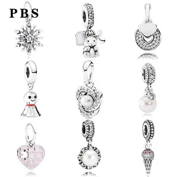 

PBS 100%925 Sterling Silver Original Copy Of High Quality 1:1 Beads Logo Free Package Manufacturers Wholesale