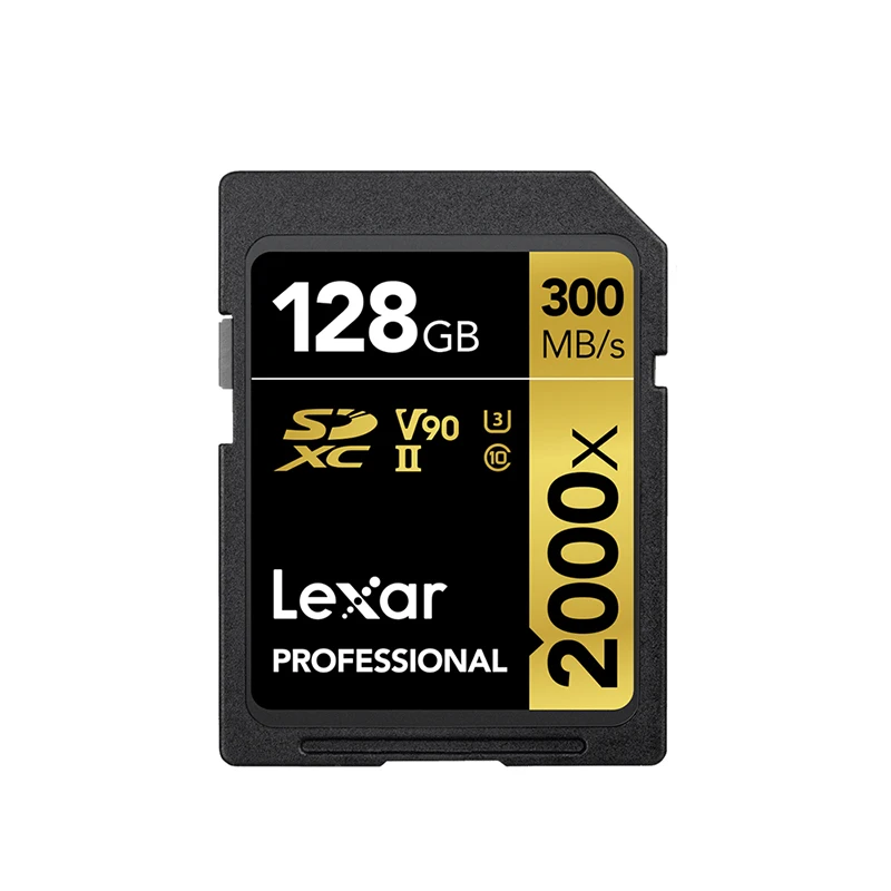 Lexar 2000X UHS-2 SD карты с U3 Flash Limited флешки Class 10 32 ГБ, 64 ГБ и 128 Гб Профессиональный Камера kart высокое Скорость памяти