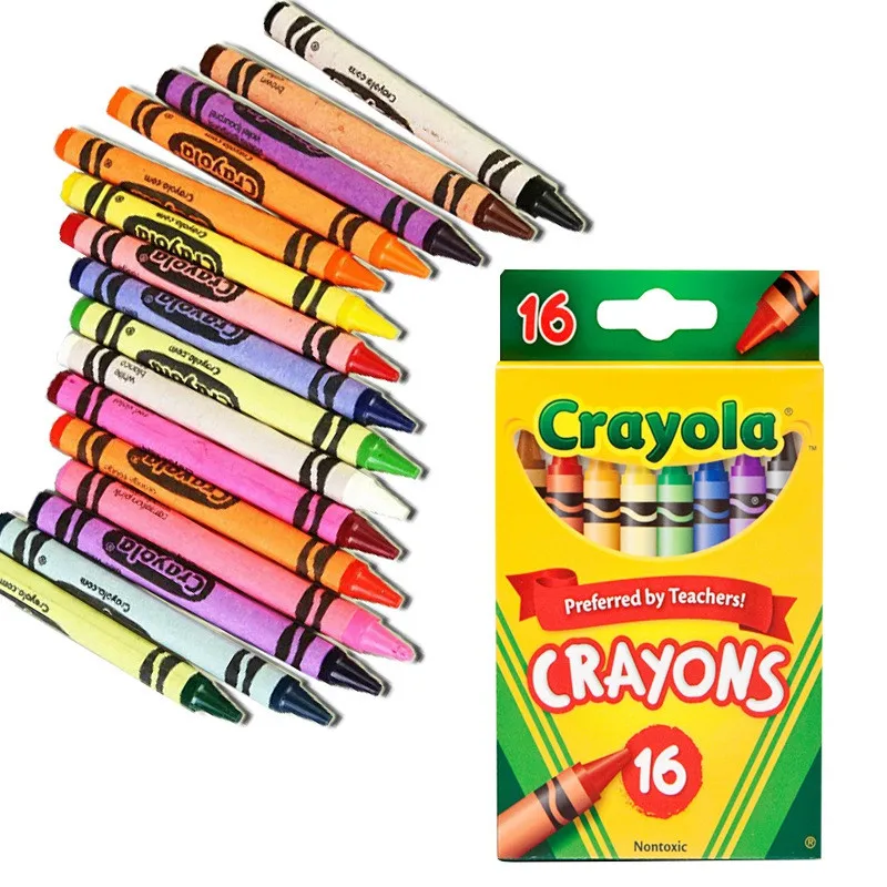 

16 Colors/Set Paint Wax Crayon for Children DIY Drawing Set Colored Pen School Stationery Art Supplies Oil Pastel