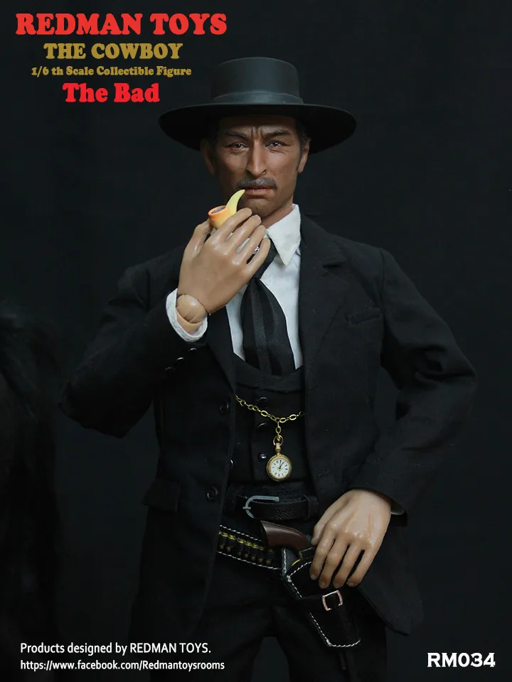 Estartek Redman/игрушки RM034 1/6 ковбой Bad Коллекционная фигурка