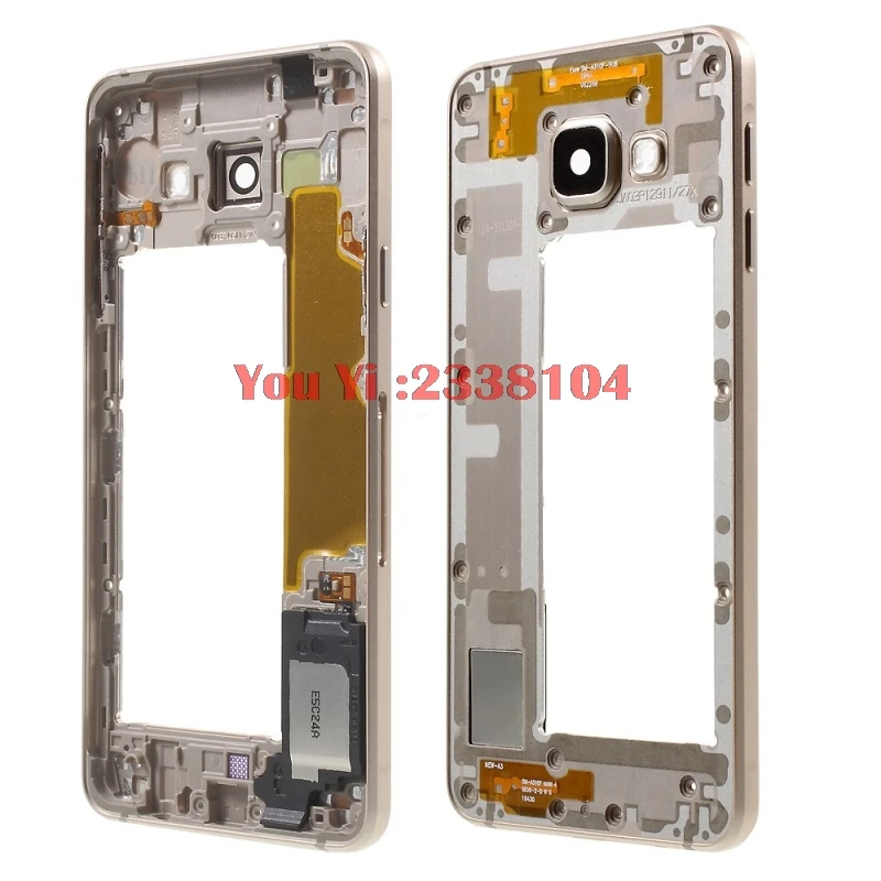 

Good Quality For A310 A310F Mid Middle Housing Frame with Small Parts for Samsung Galaxy A3 (2016) A310F