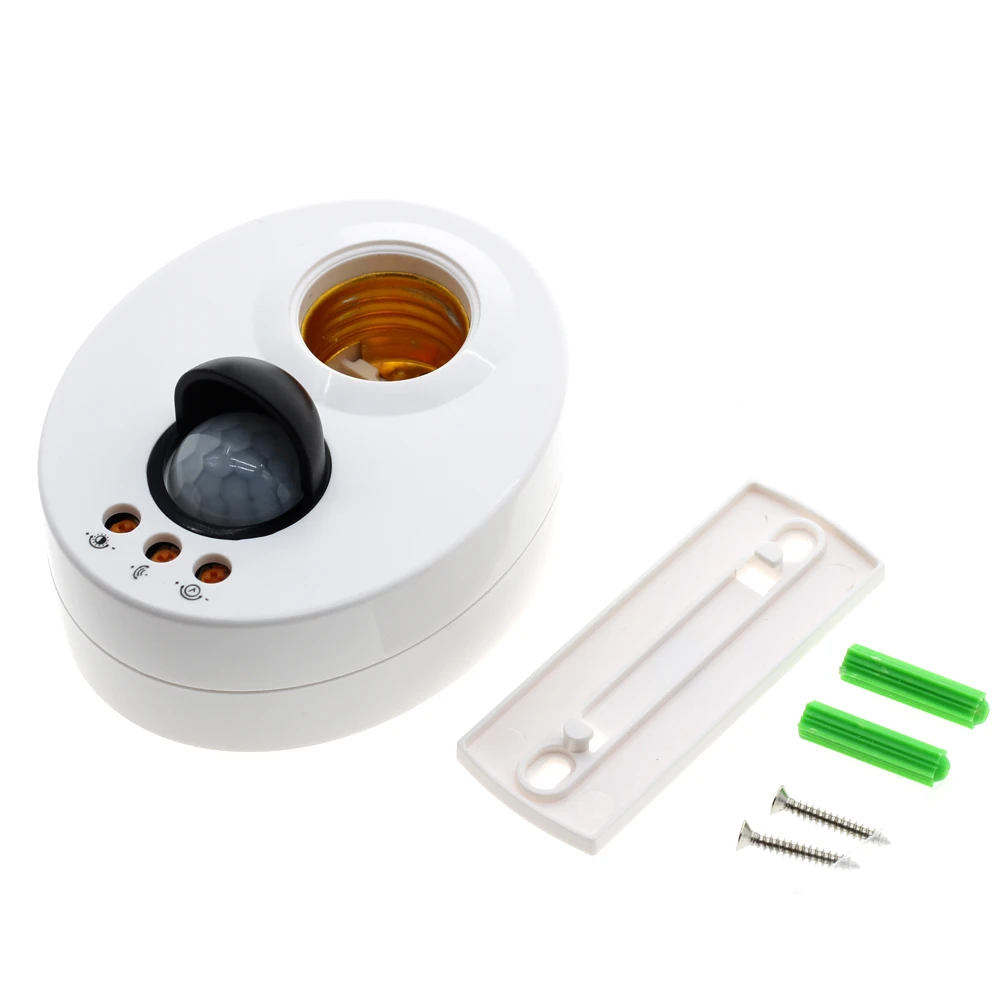 Bases da Lâmpada de controle de luz sensor Modelo Número : E27 Lamp Base