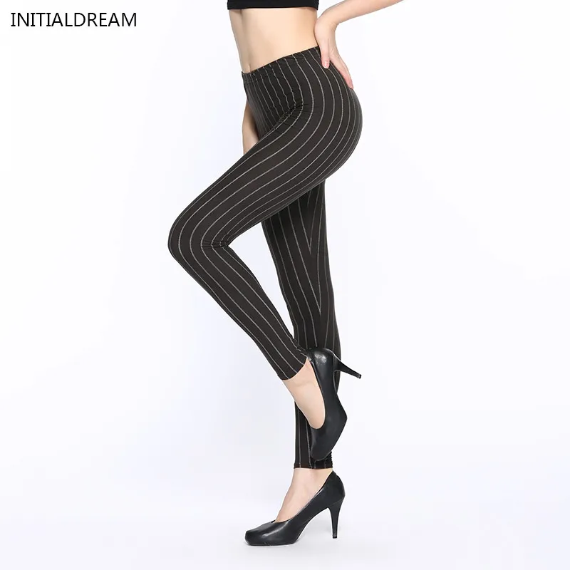 INITIALDREAM бренд Лидер продаж женские леггинсы с принтом стрекозы Высокая талия повседневные эластичные леггинсы брюки для женщин