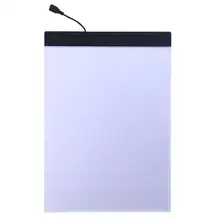 Promo offer USB LED A4 Paper LED Copy Pad Desk Art Drawing Tracing Stencil Board Touch Type Artist Table Plate Kids Writing Painting Tablet
