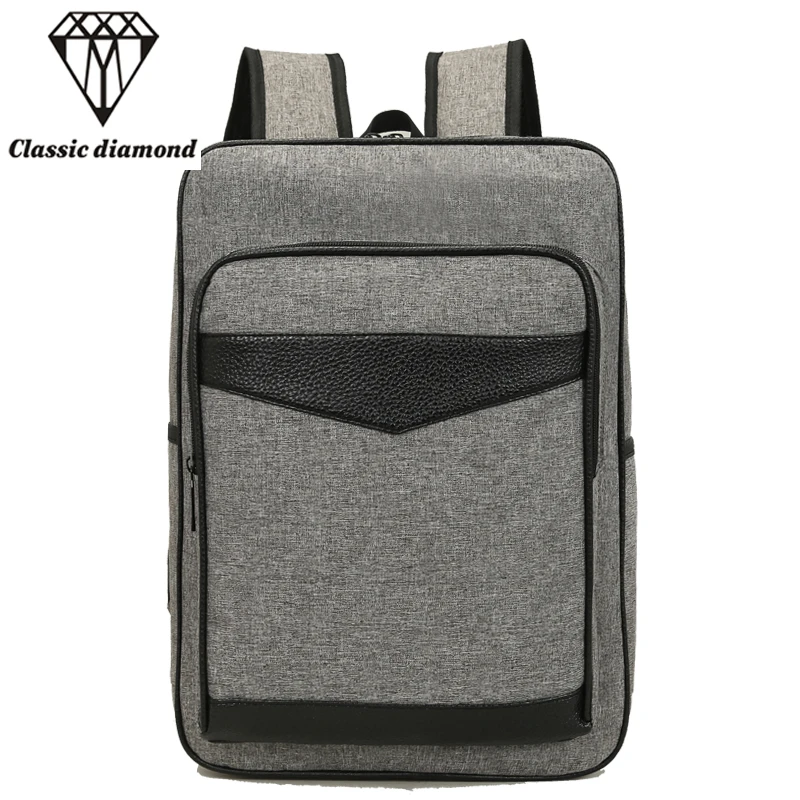 

2017 Men Fashion Nylon Backpack Unisex Light Slim Minimalist Fashion Backpack Women Casual 15.6 inch Laptop School Backpack