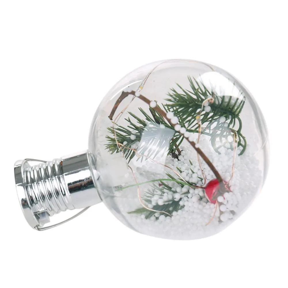 Solar Energy Ball Copper Line Christmas Tree Decoration Hanging Lights Household Bedroom Courtyard Hanging Small Night Lights