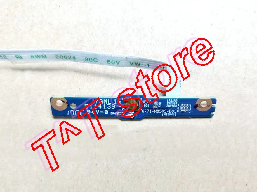 cheap original for THUNDEROBOT 911 X911 SE E5b POWER BOTTON BOARD 6 71 N850S D03 test good free shipping