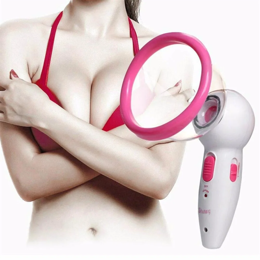 

Electric Breast Enhancer Portable Beauty Breast Electric Vacuum Cup Body Slimming Liposuction Breast Uprightness Massager