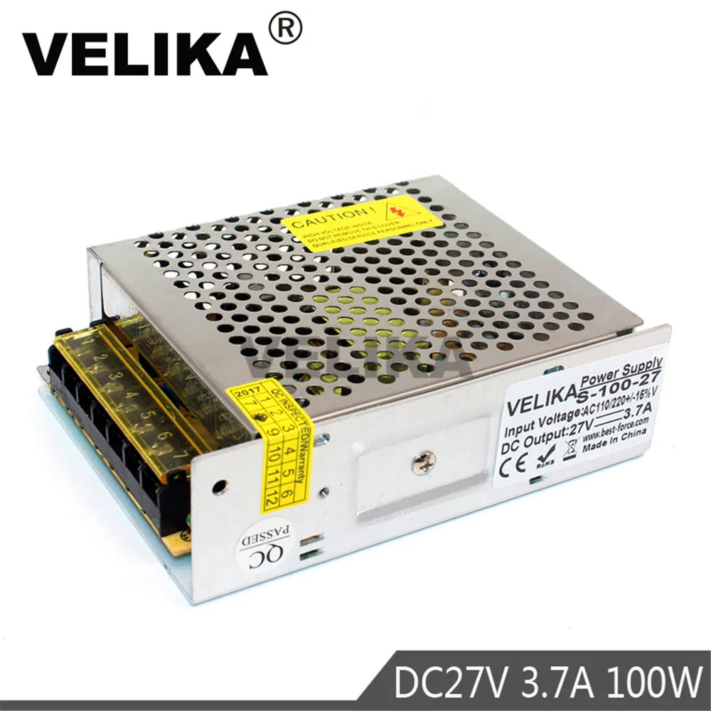 27V100W