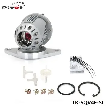 Pivot - Blow Off Valve SQV4 FOR Subaru special Flang (Silver/black,replicate) TK-SQV4F