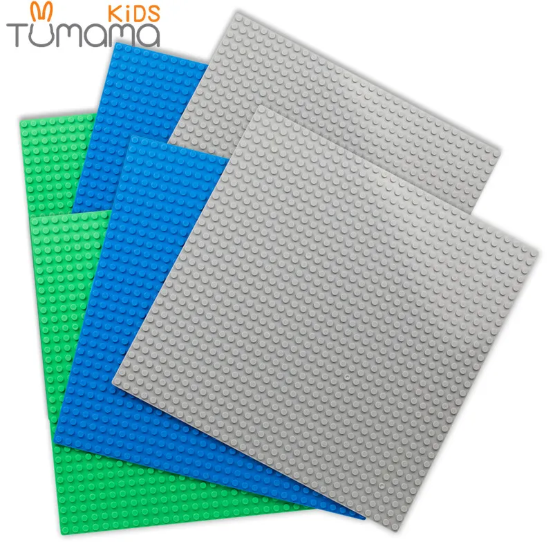 

6pcs/set 32*32 Dots Base Plate for Small Bricks Baseplate Board Compatible Legoed minecrafted DIY Building Blocks Toys For Kids