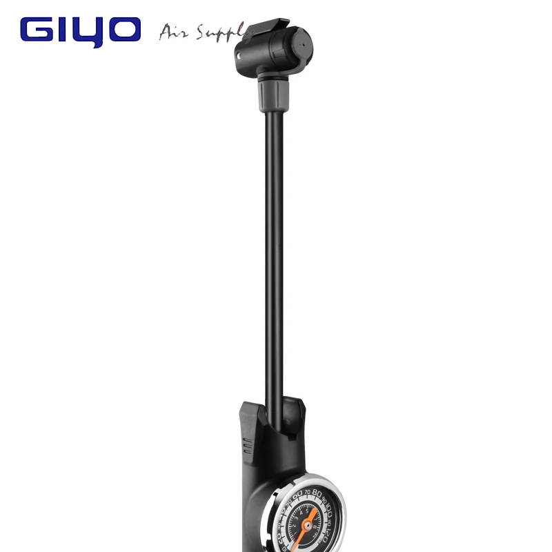 GIYO 120PSI воздушный насос для накачки велосипедный надувания вилки подходит Schrader с