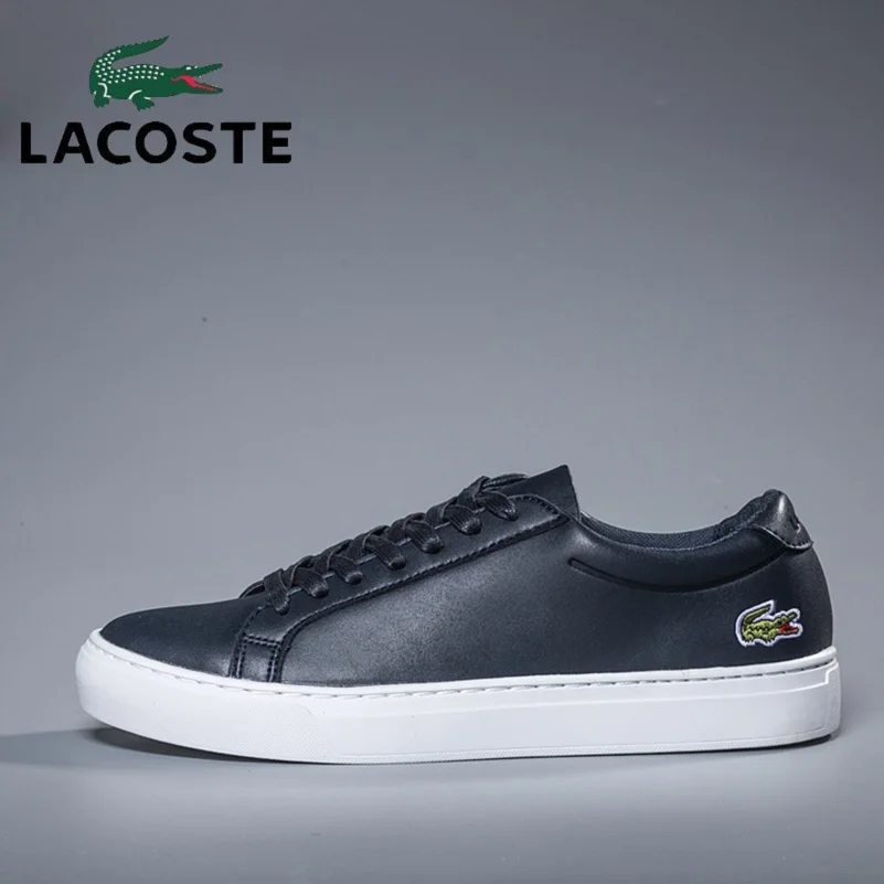 2019 Lacoste Men's Run Sneakers Male Leather Comfortable Walking Shoes Men Athletic Jogging Sport Shoes Footwear 2019 Lacoste Men's Run Sneakers Male Leather Comfortable Walking Shoes Men Athletic Jogging Sport Shoes Footwear