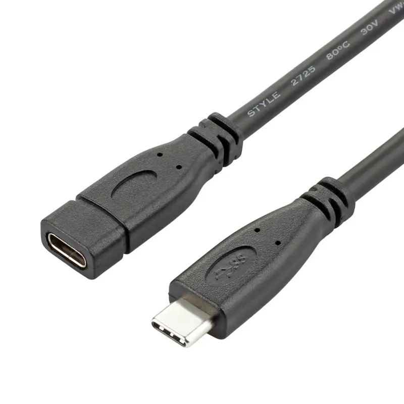 EASYA usb type C удлинитель USB 3,1 кабель для передачи данных USB-C штекер USB-C женский удлиняющий провод удлинитель шнур разъем