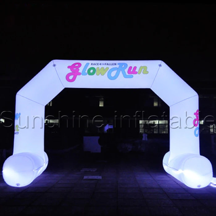 

Free Standing Glow Inflatable Arch Lighted with led for Promotional and Advertising