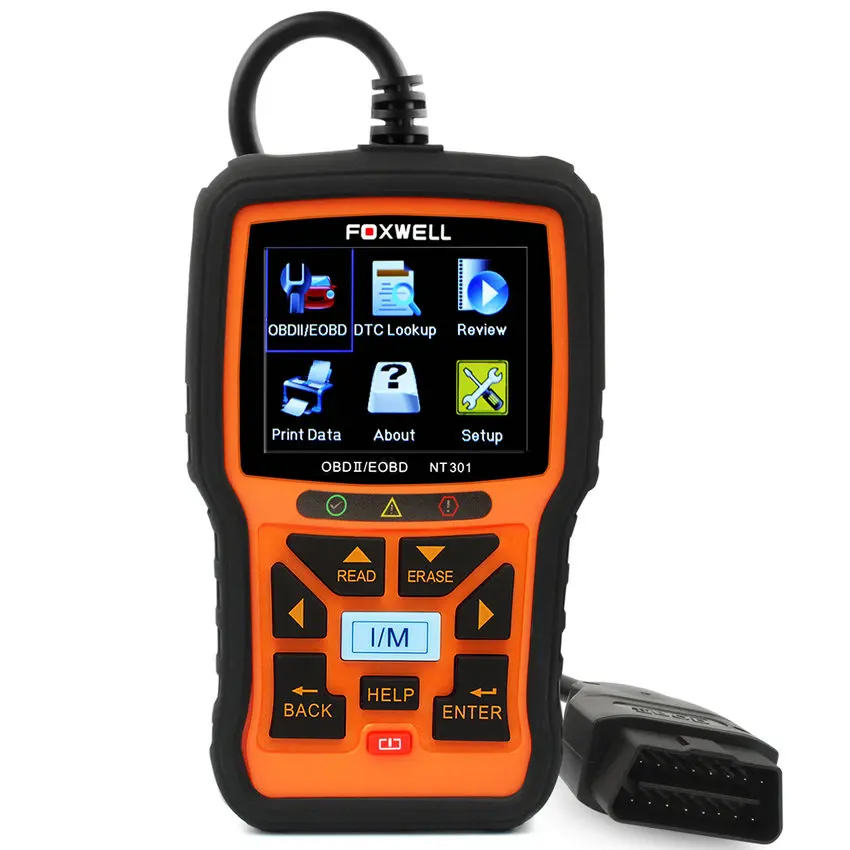 Prix pour OBD2 Diagnostic Automobile Scanner Foxwell NT301 OBD2 Scanner Analyseur De Moteur De Voiture Code de Défaut Automatique Lecteur Outil D'analyse En Portugais Prix pour OBD2 Diagnostic Automobile Scanner Foxwell NT301 OBD2 Scanner Analyseur De Moteur De Voiture Code de Défaut Automatique Lecteur Outil D'analyse En Portugais